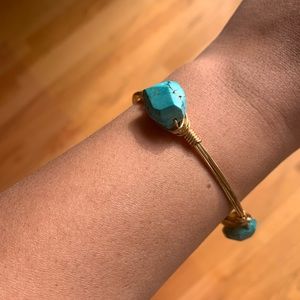 New Bourbon and Bowties Turquoise Bangle bracelet